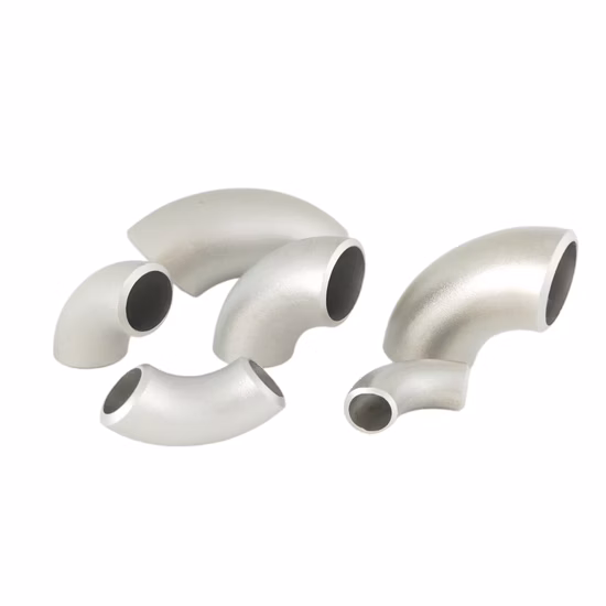 Chine prix d'usine ASTM DIN coude en titane à 90 degrés pour le raccordement de pipeline